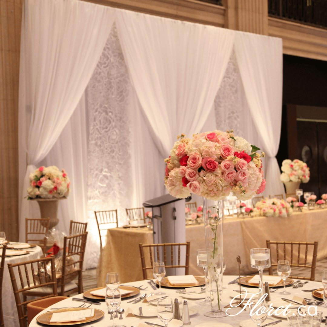 Wedding Backdrop at One King West