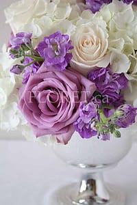 vintage_centerpiece Vintage Centerpiece In A Silver Compote | Floret.ca