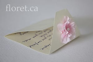 Custom Cherry Blossom Card | Floret.ca