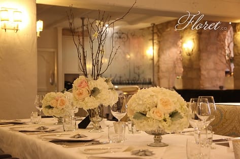 Wedding At Auberge Du Pommier | Floret.ca