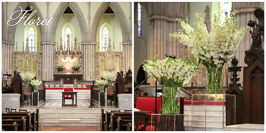 Wedding At St. Paul's Anglican Church | Floret.ca