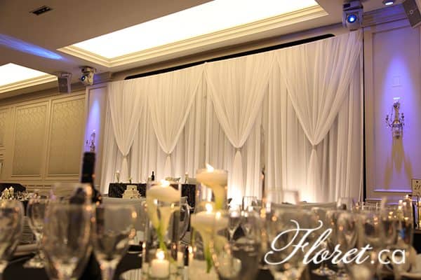 Hazelton Manor Wedding with Calla Lilies and Candles